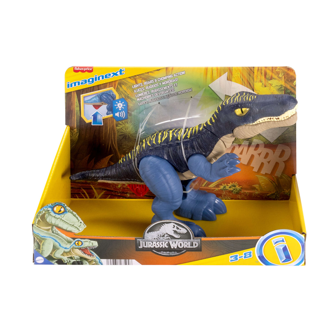 Imaginext Jurassic World Growl & Glow Baryonyx