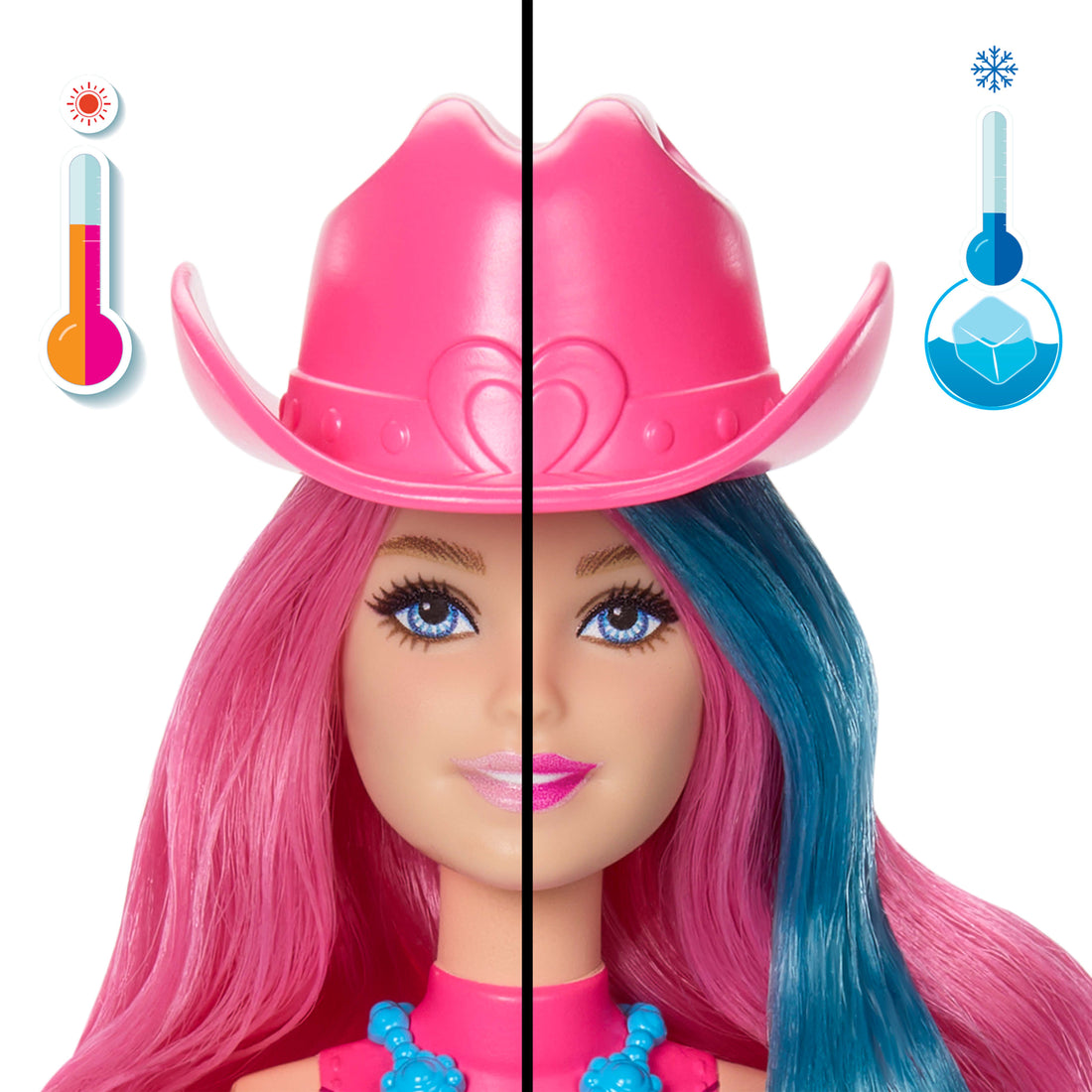 Barbie Colour Reveal Disco Star Series Fashion Doll & Accessories with 6 Surprises (Styles May Vary)
