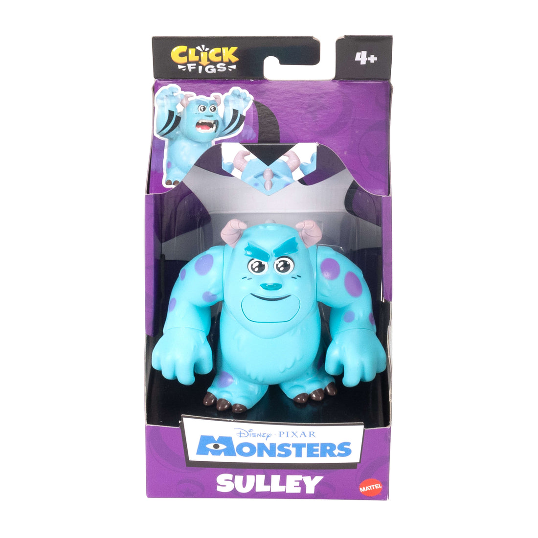 Pixar Click Figs Sulley