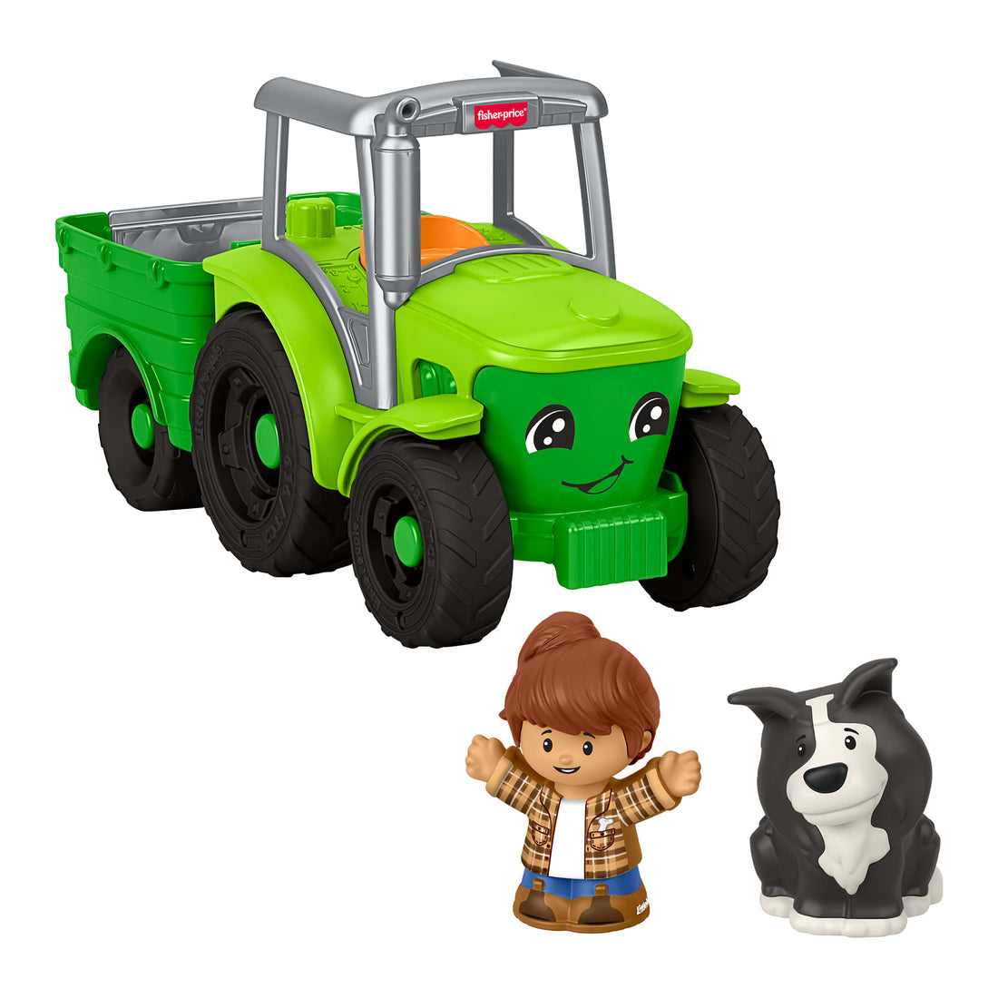 Little People Push And Play Tractor