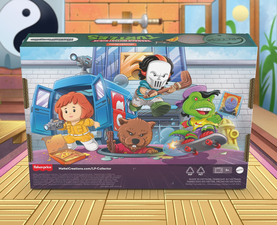 Little People Collector Teenage Mutant Ninja Turtles: Allies Special Edition Set