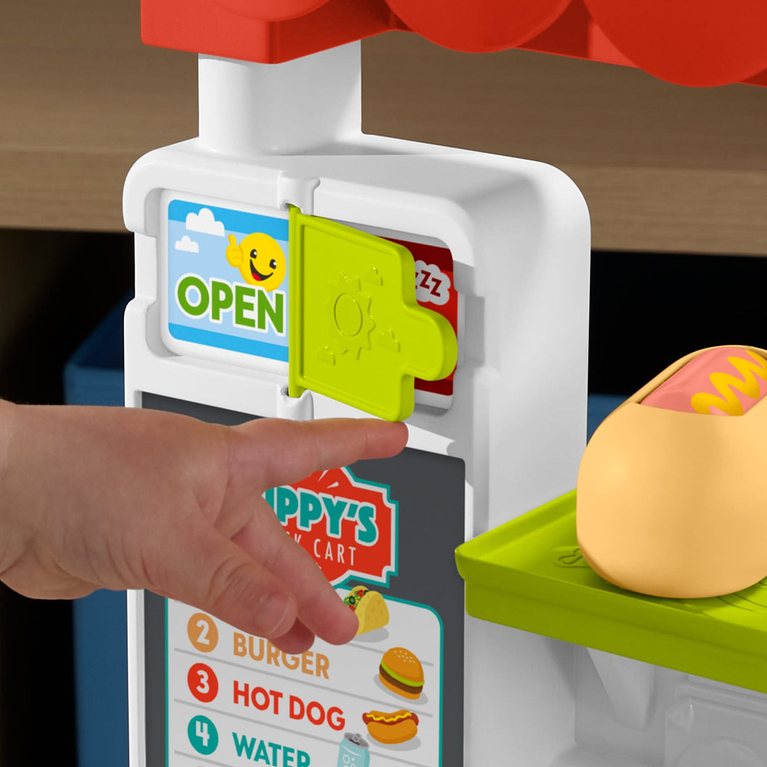 Fisher-Price Laugh & Learn 4-in-1 Snack Cart Walker