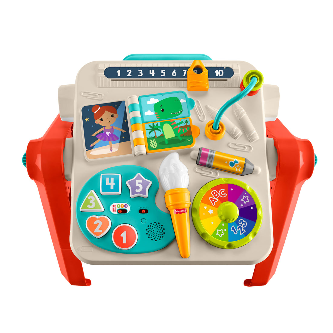 Fisher-Price Laugh & Learn 4-in-1 Activity Table & Easel