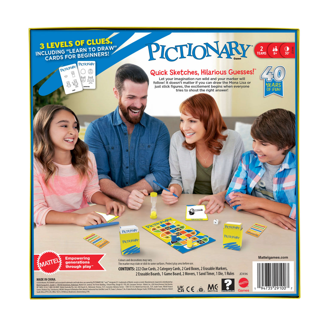 Pictionary Family Board Game