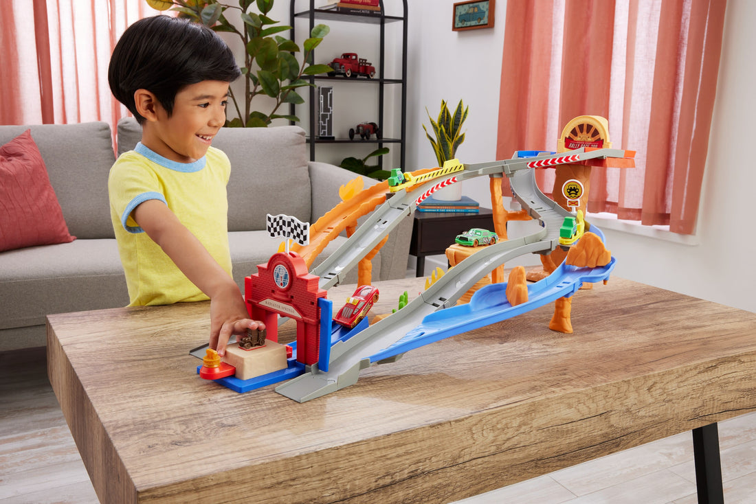 Disney and Pixar Cars Radiator Springs Race & Rescue Rescue Road Raceway Playset