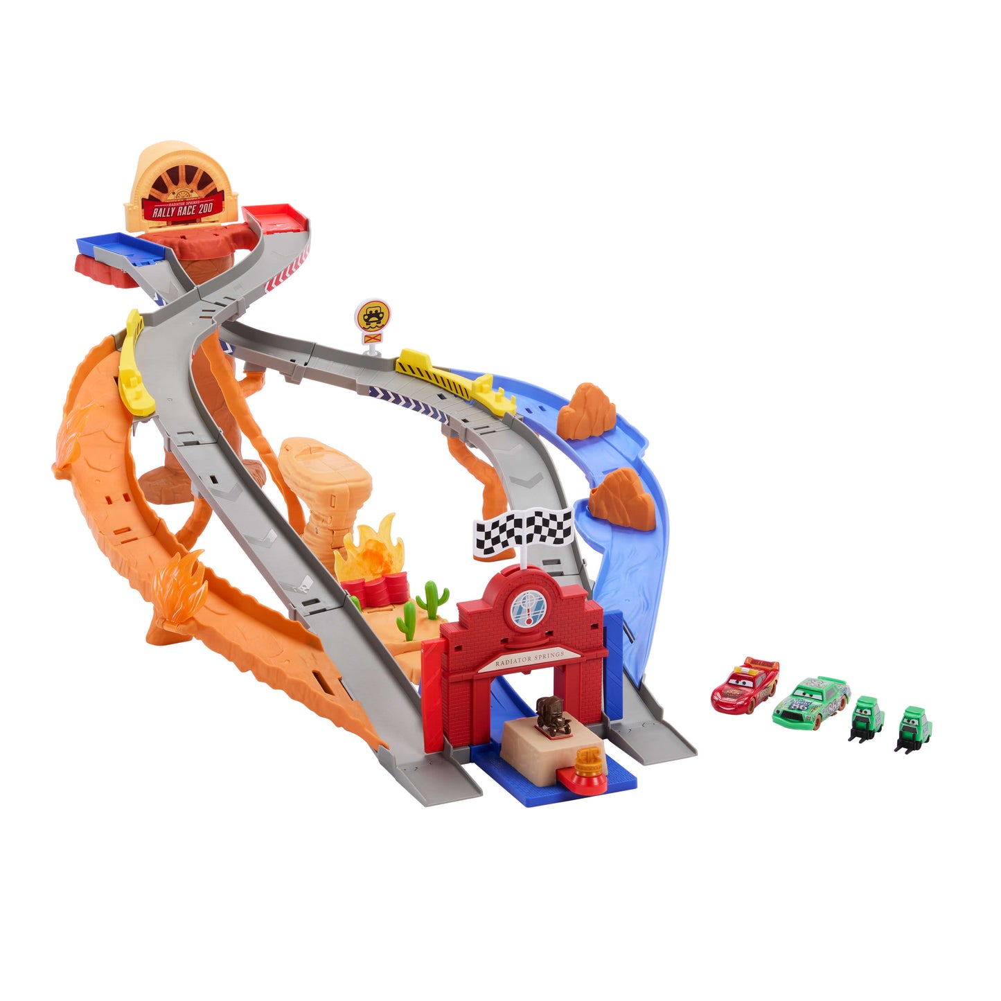 Disney and Pixar Cars Radiator Springs Race & Rescue Rescue Road Raceway Playset