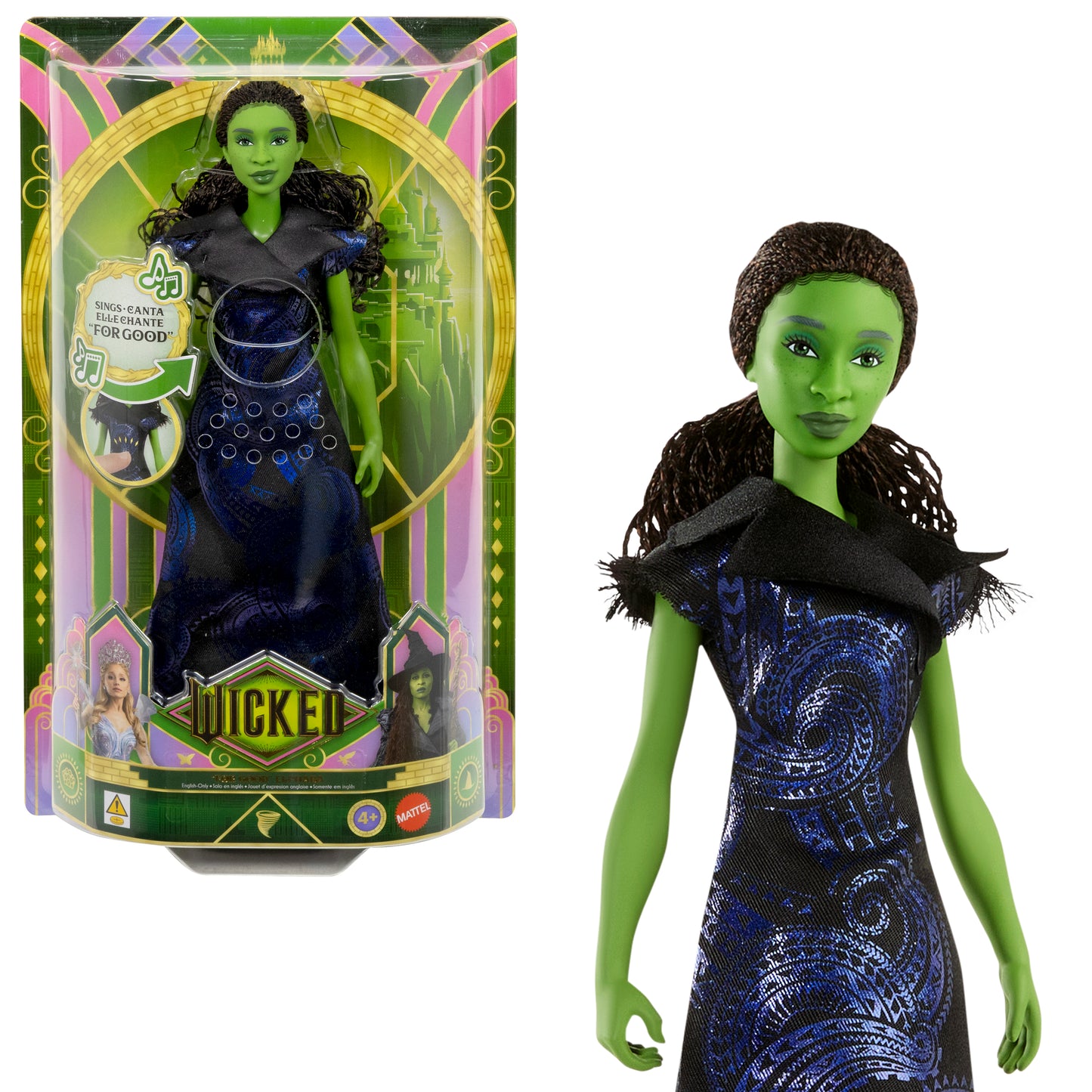 Universal Pictures’ Wicked: For Good Singing Elphaba Doll
