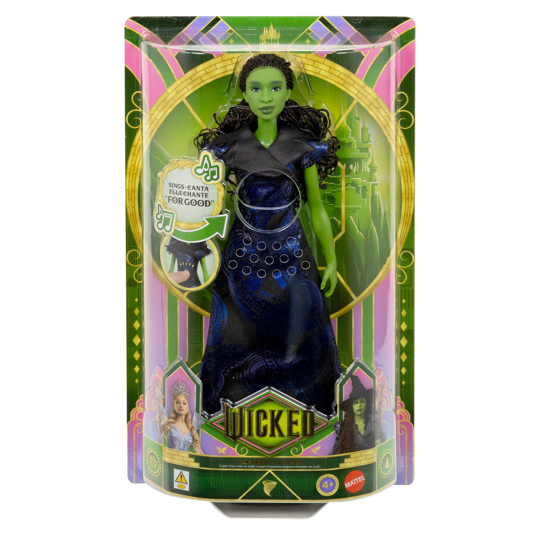 Universal Pictures’ Wicked: For Good Singing Elphaba Doll