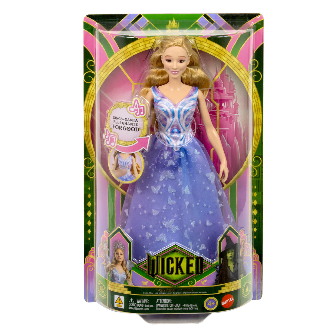 Universal Pictures’ Wicked: For Good Singing Glinda Doll