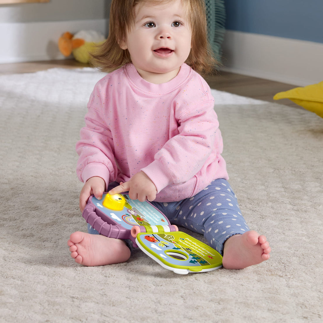 Fisher-Price Purple Monkey Musical Storybook