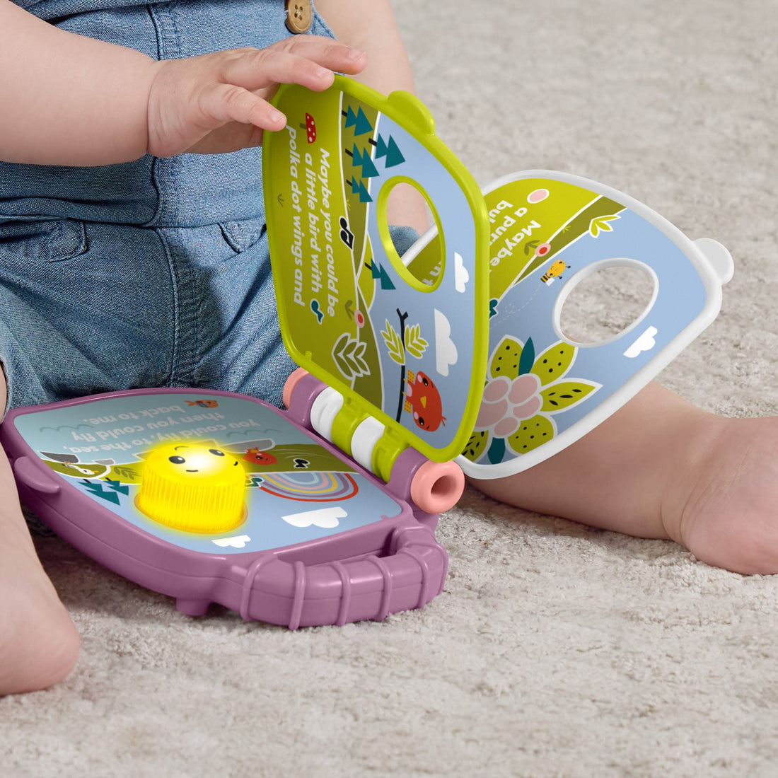 Fisher-Price Purple Monkey Musical Storybook