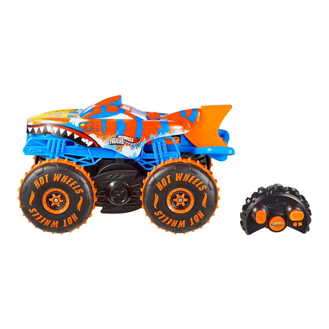 Hot Wheels Monster Trucks Tiger Shark Climber RC Vehicle