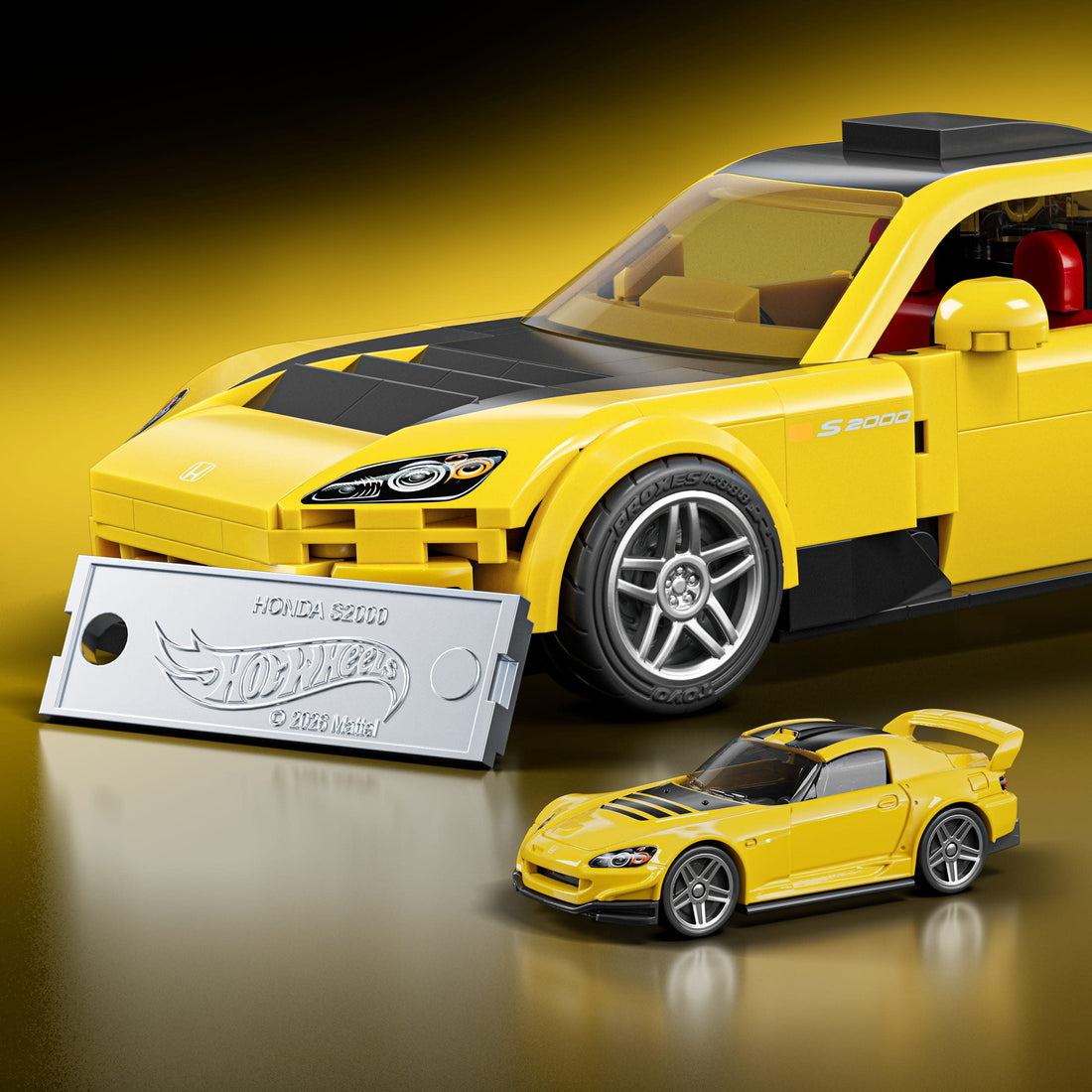 Mattel Brick Shop Hot Wheels '07 Honda S2000