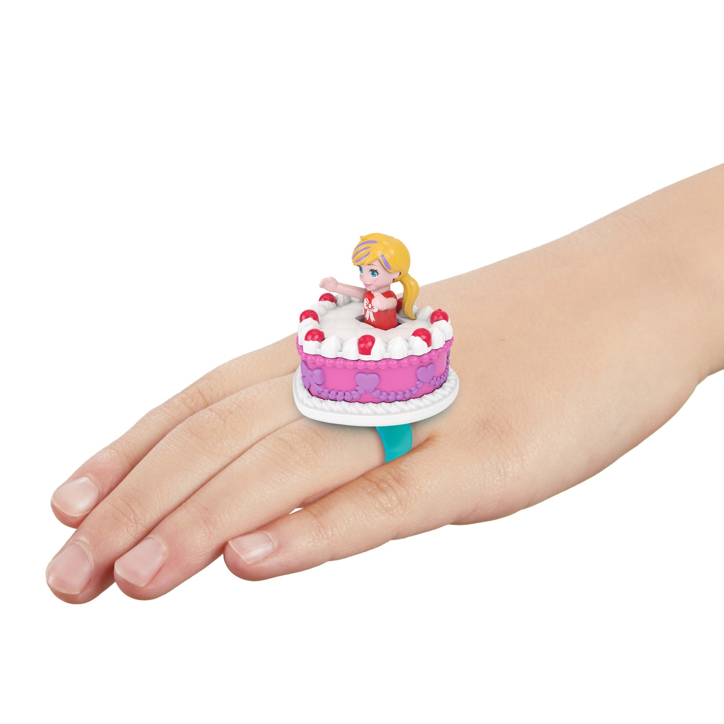 Polly Pocket Mattel 80th Anniversary Ring Box Compact