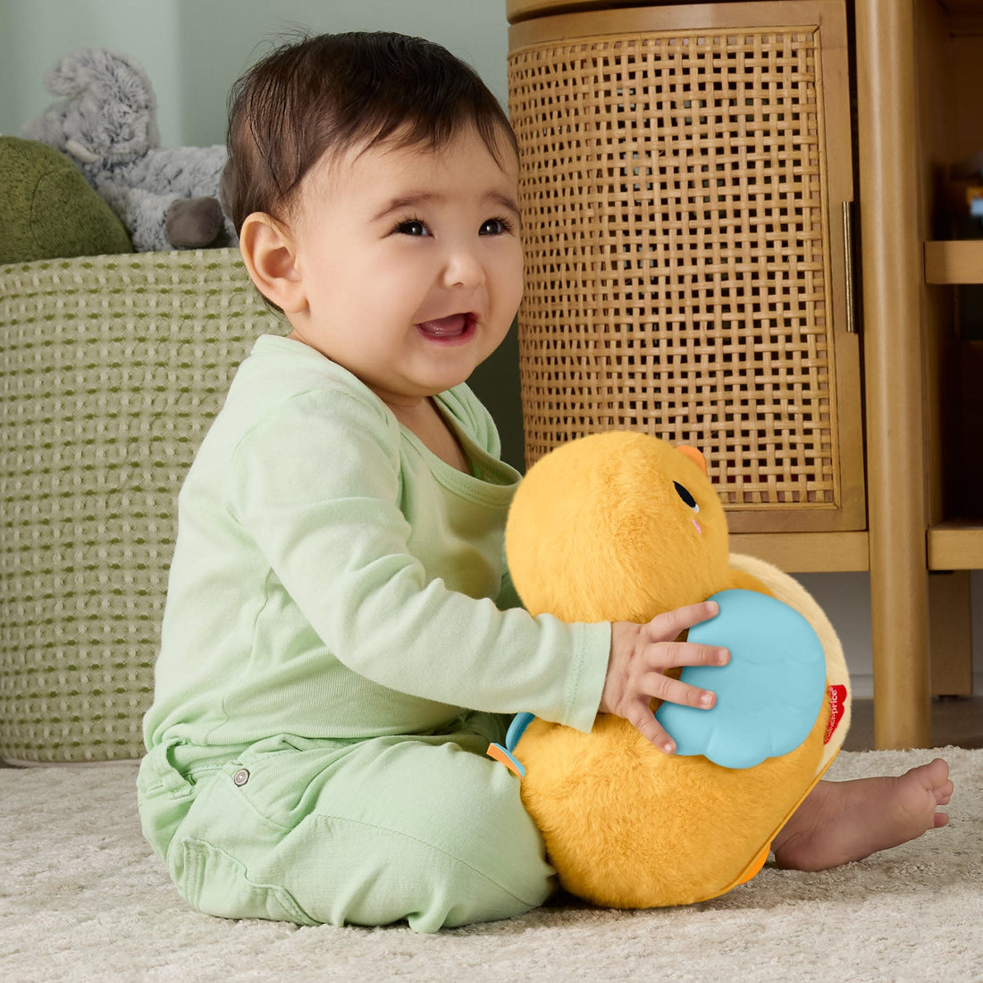 Fisher-Price 4-In-1 Cuddle & Crawl Duck