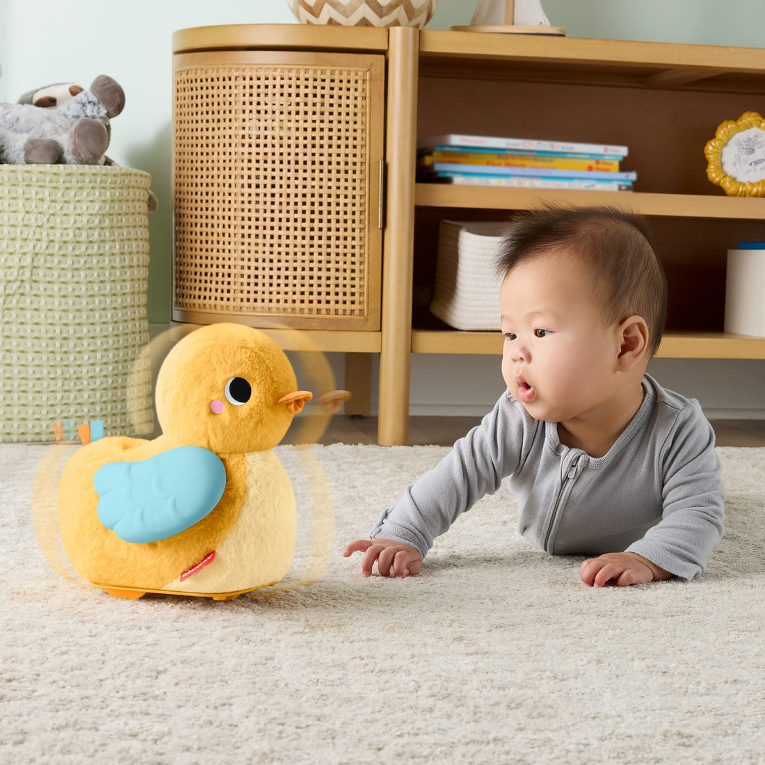 Fisher-Price 4-In-1 Cuddle & Crawl Duck