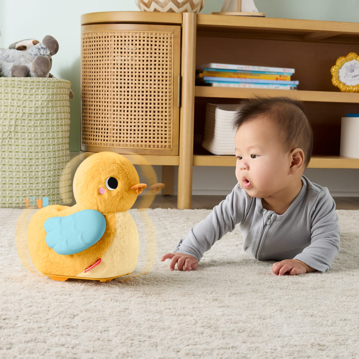 Fisher-Price 4-In-1 Cuddle & Crawl Duck