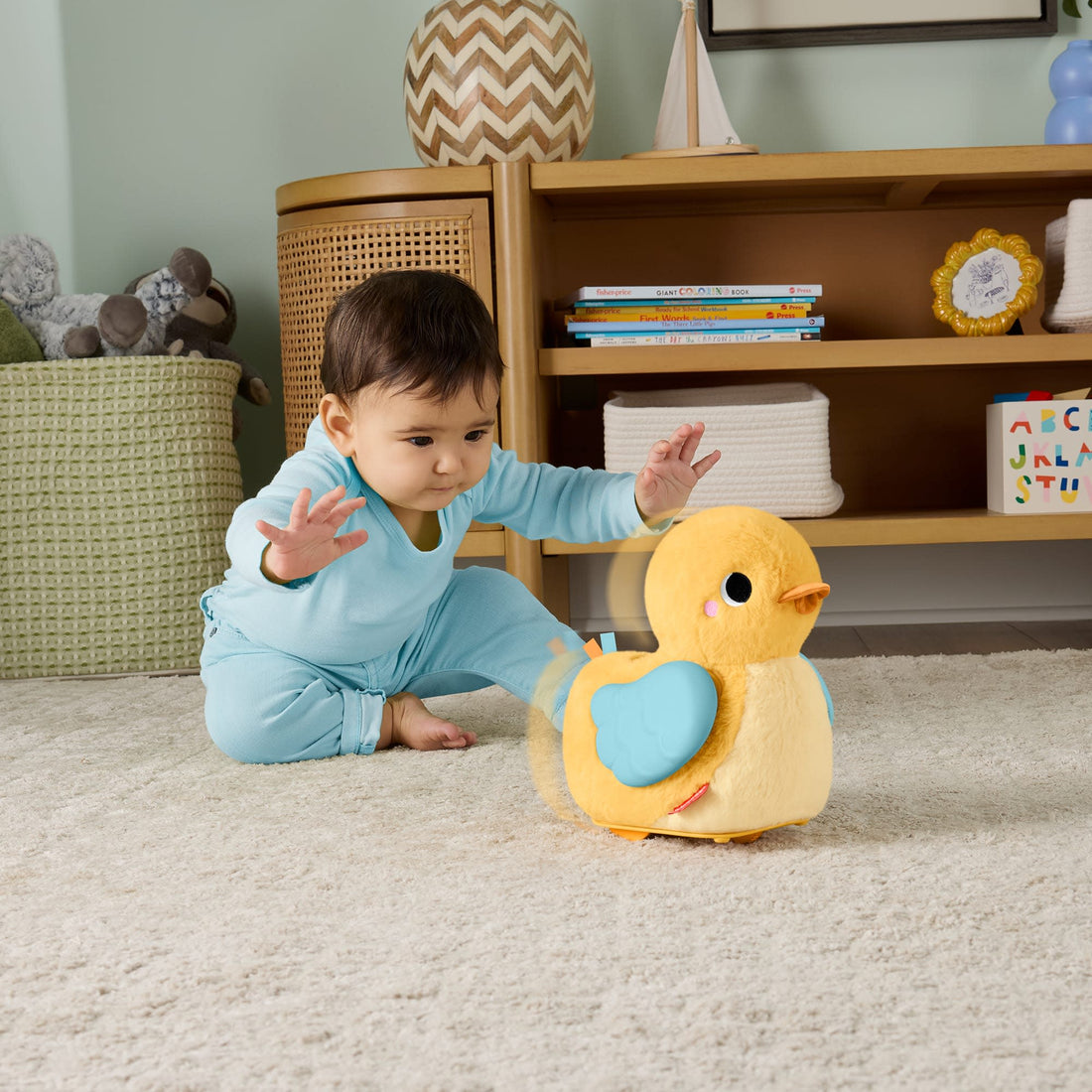 Fisher-Price 4-In-1 Cuddle & Crawl Duck