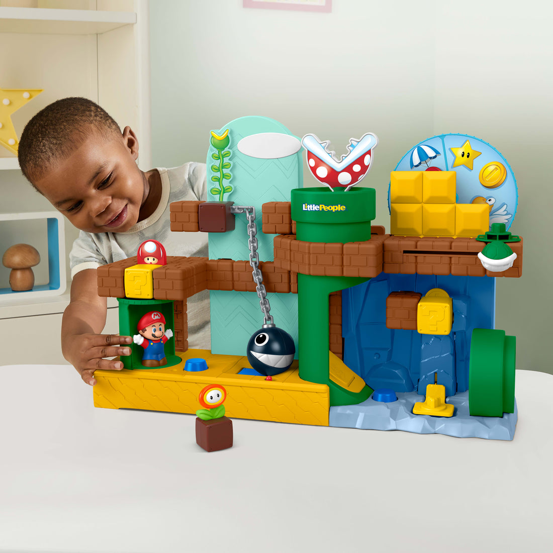 Fisher-Price Little People My Mario Mario's Adventure Playset
