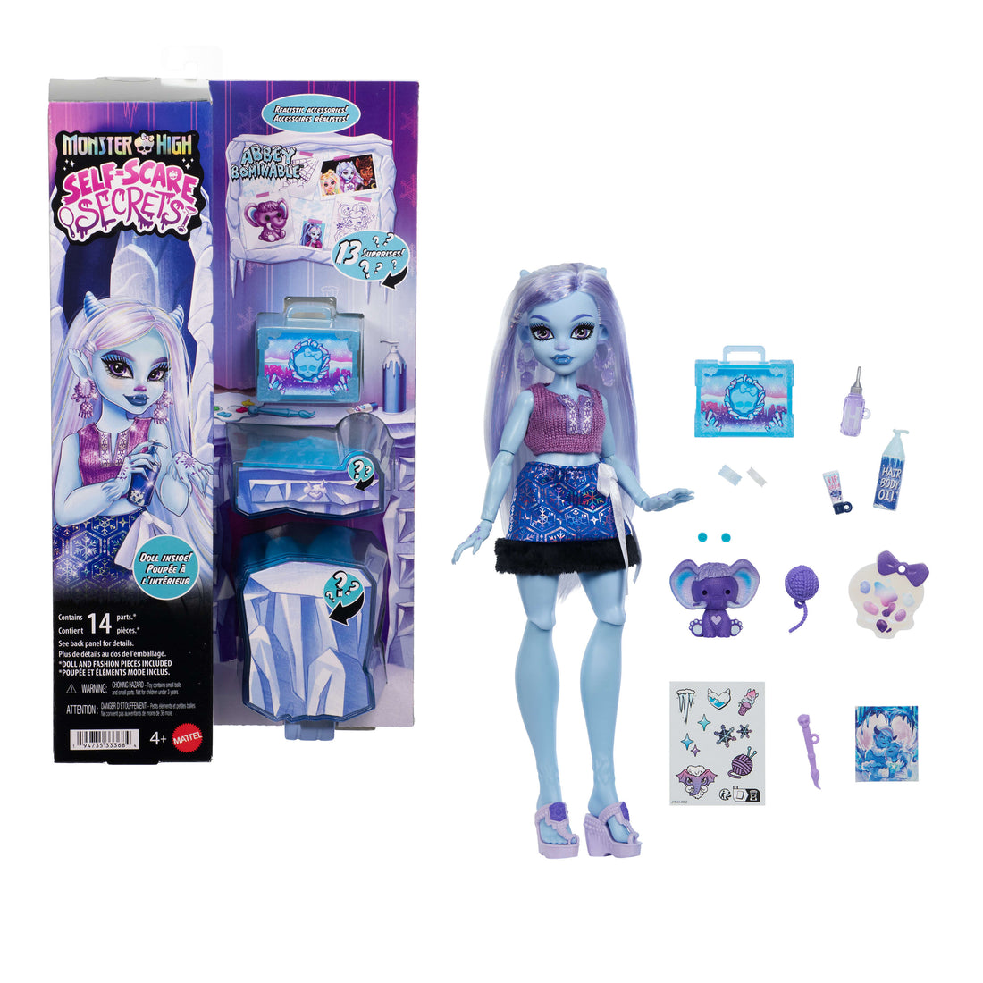 Monster High Self-Scare Secrets Abbey Bominable Doll