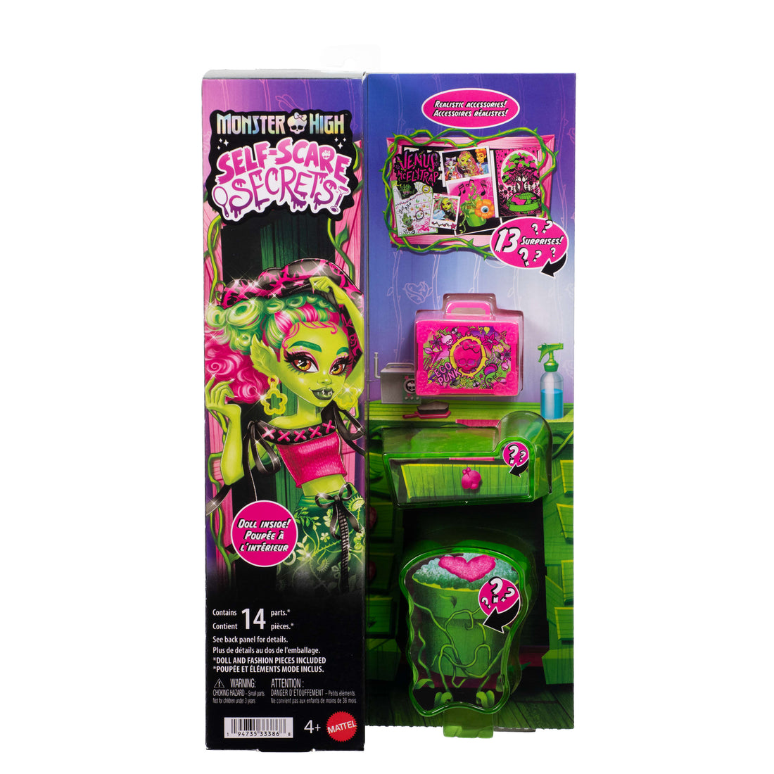 Monster High Self-Scare Secrets Venus Mcflytrap Doll