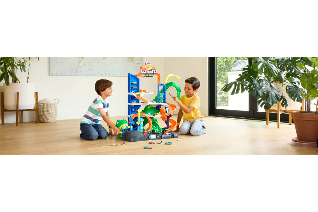 Hot Wheels City Ultimate T-Rex Garage