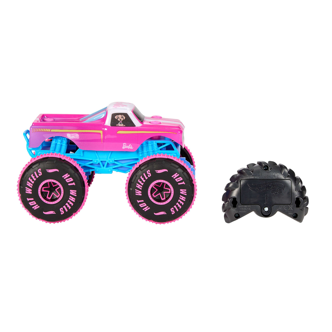 Hot Wheels Monster Trucks 1:24 Scale Barbie RC Vehicle