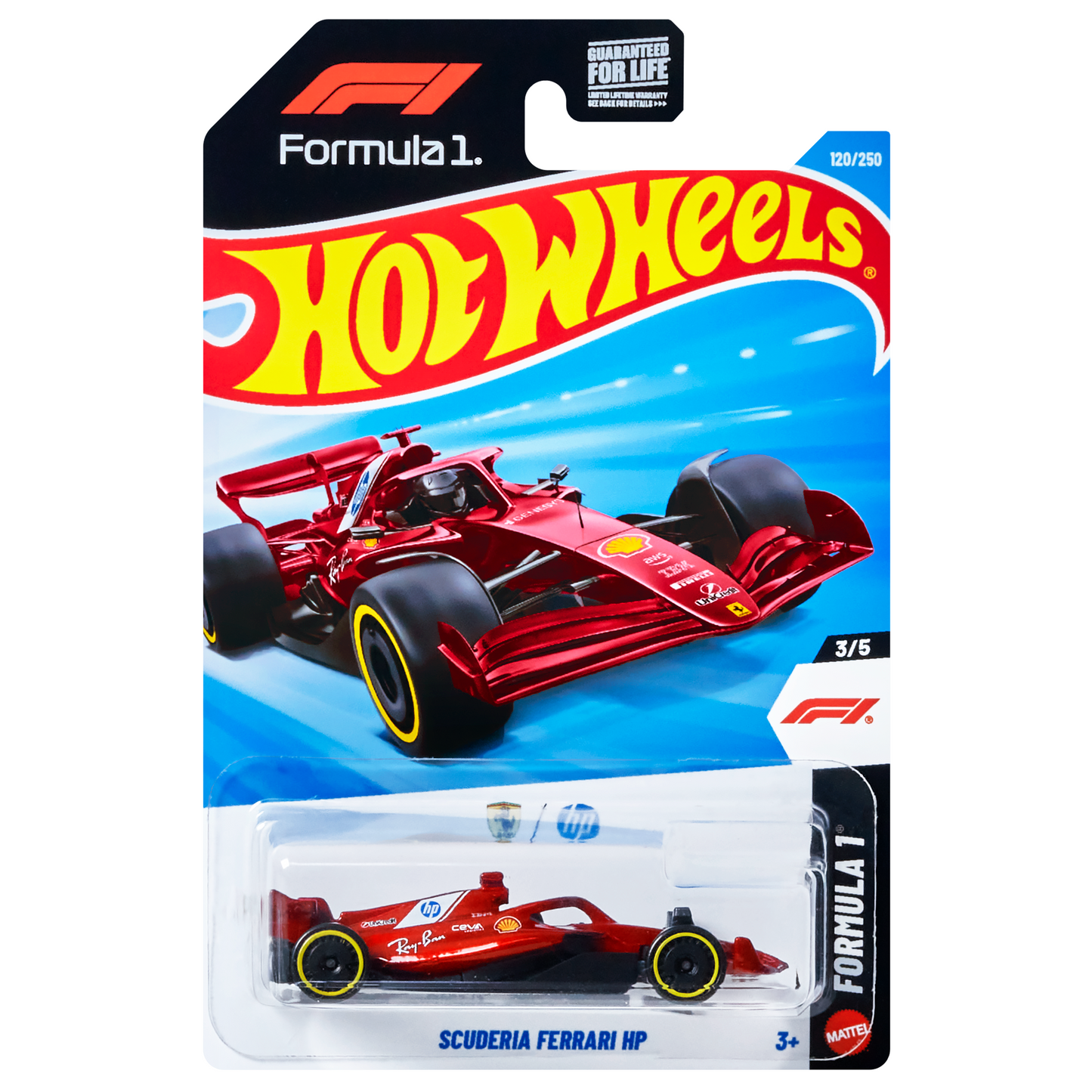 Hot Wheels Basics - Scuderia Ferrari HP Car