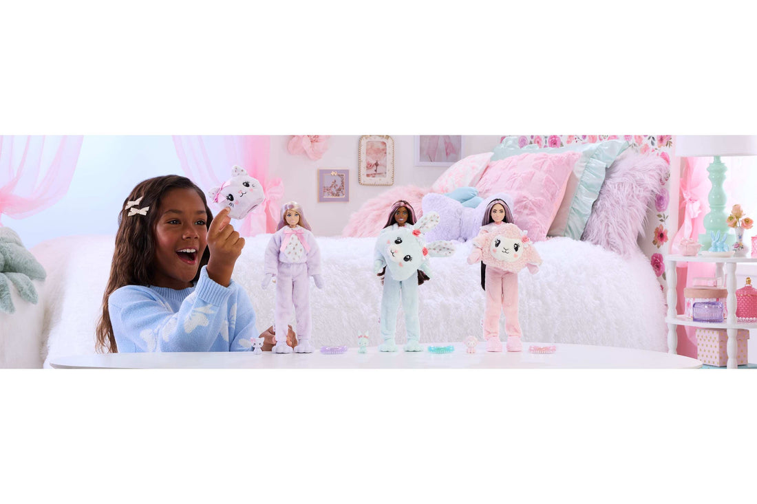 Care Bears Barbie Cutie Reveal Doll - Mint Bunny