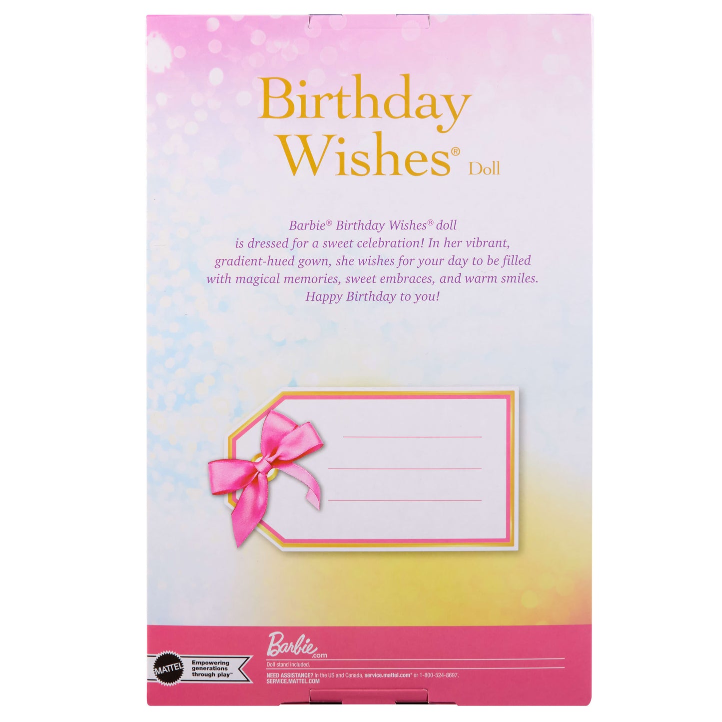 Barbie Birthday Wishes Doll - Black