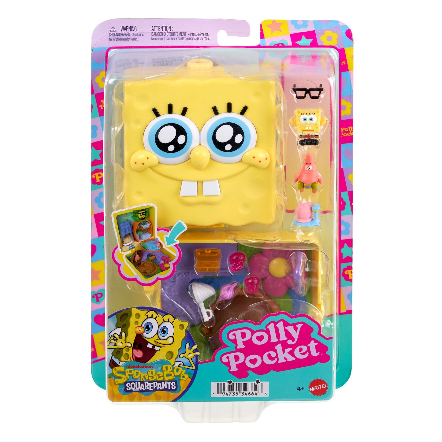 Polly Pocket Partnership Compact - SpongeBob SquarePants