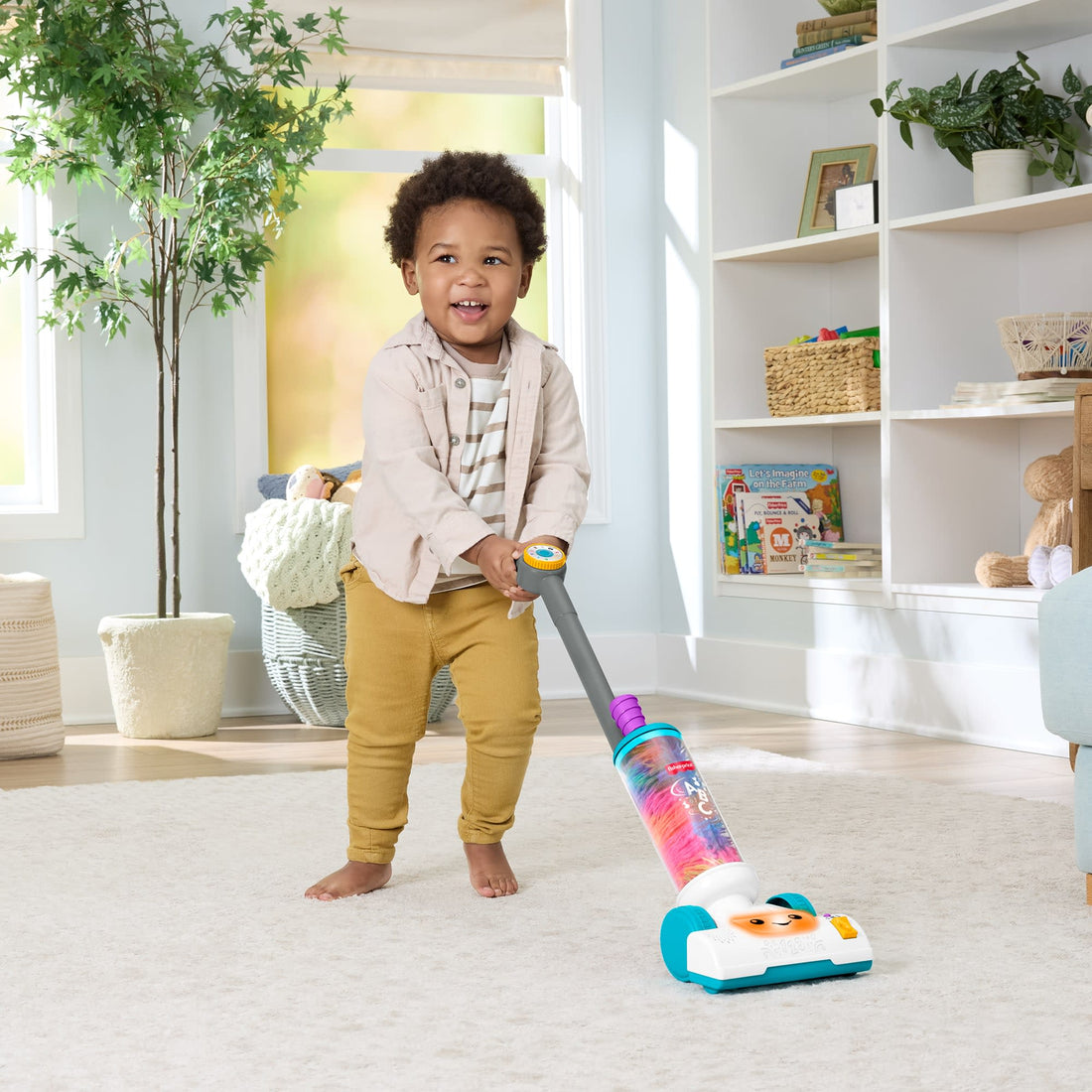 Fisher-Price Laugh & Learn 2-In-1 Vacuum