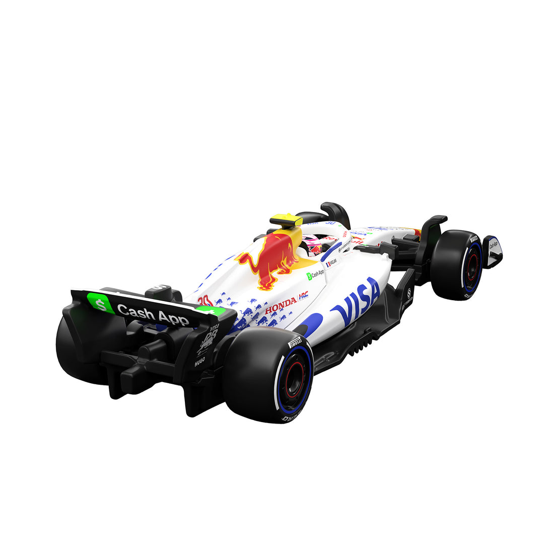 Hot Wheels Premium Collectible Visa Cash App Racing Bulls Formula One™ Team Car - Liam Lawson