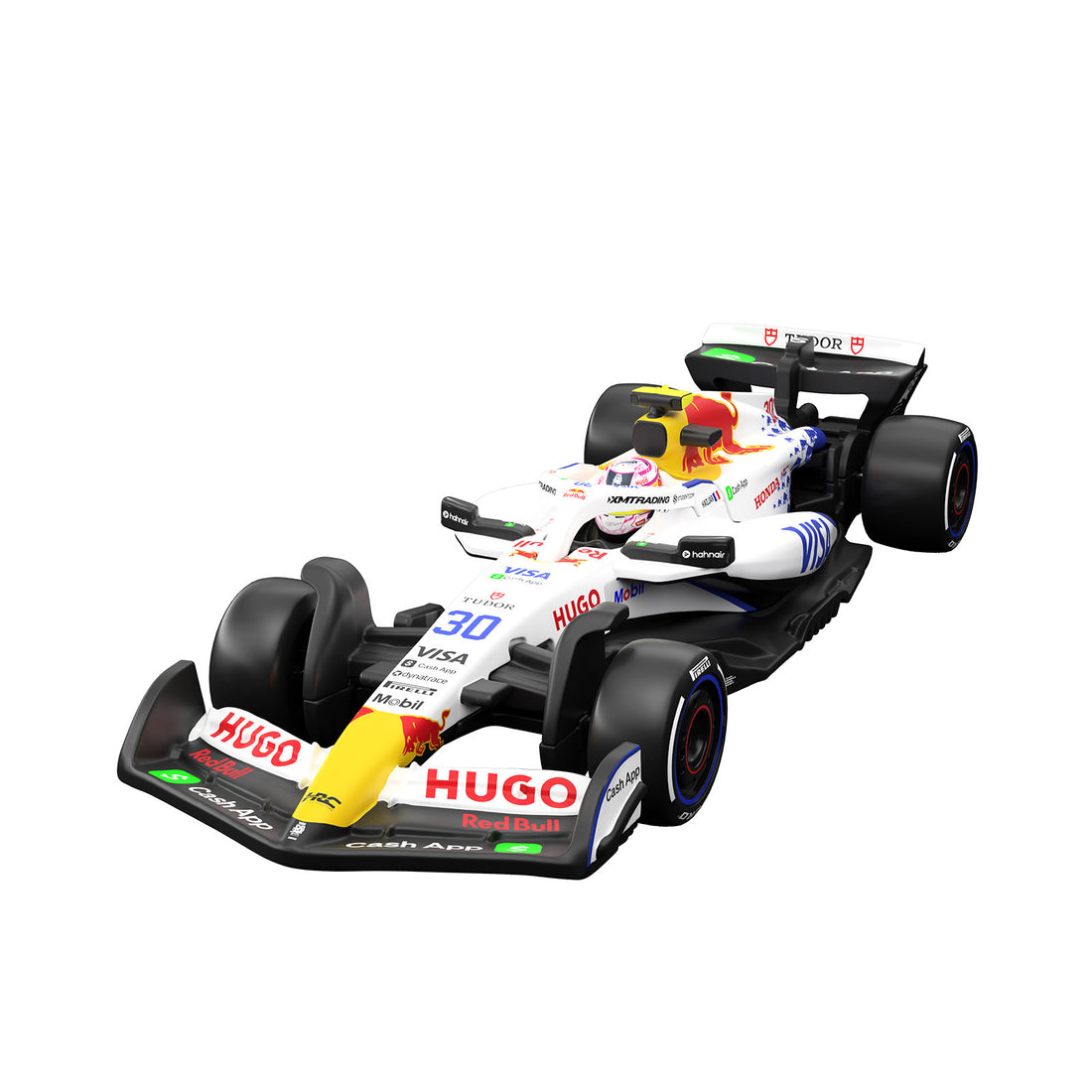 Hot Wheels Premium Collectible Visa Cash App Racing Bulls Formula One™ Team Car - Liam Lawson