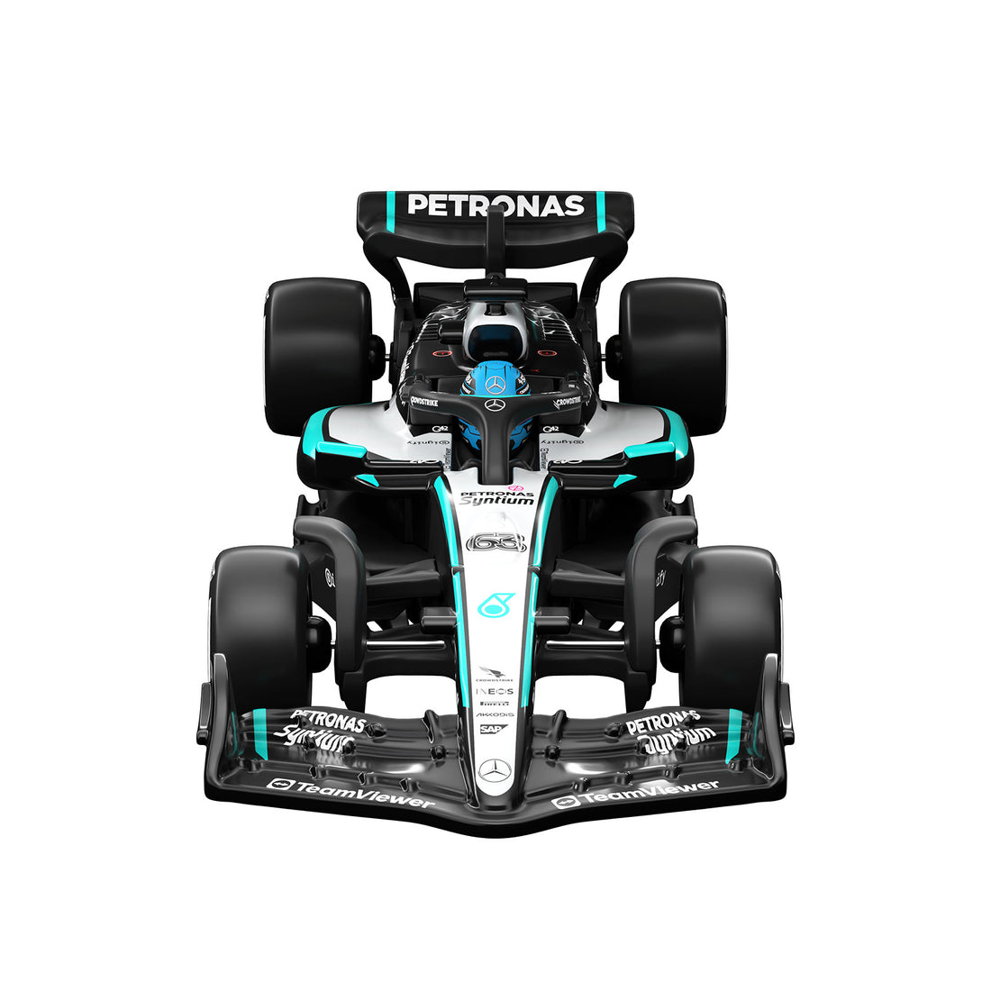 Hot Wheels Premium Collectible Mercedes-AMG PETRONAS Formula One™ Team Car - George Russell
