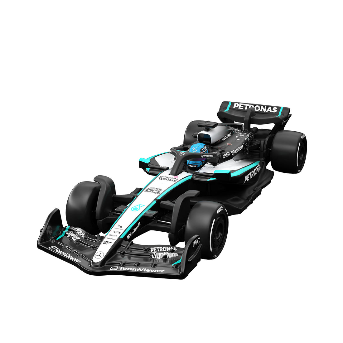 Hot Wheels Premium Collectible Mercedes-AMG PETRONAS Formula One™ Team Car - George Russell