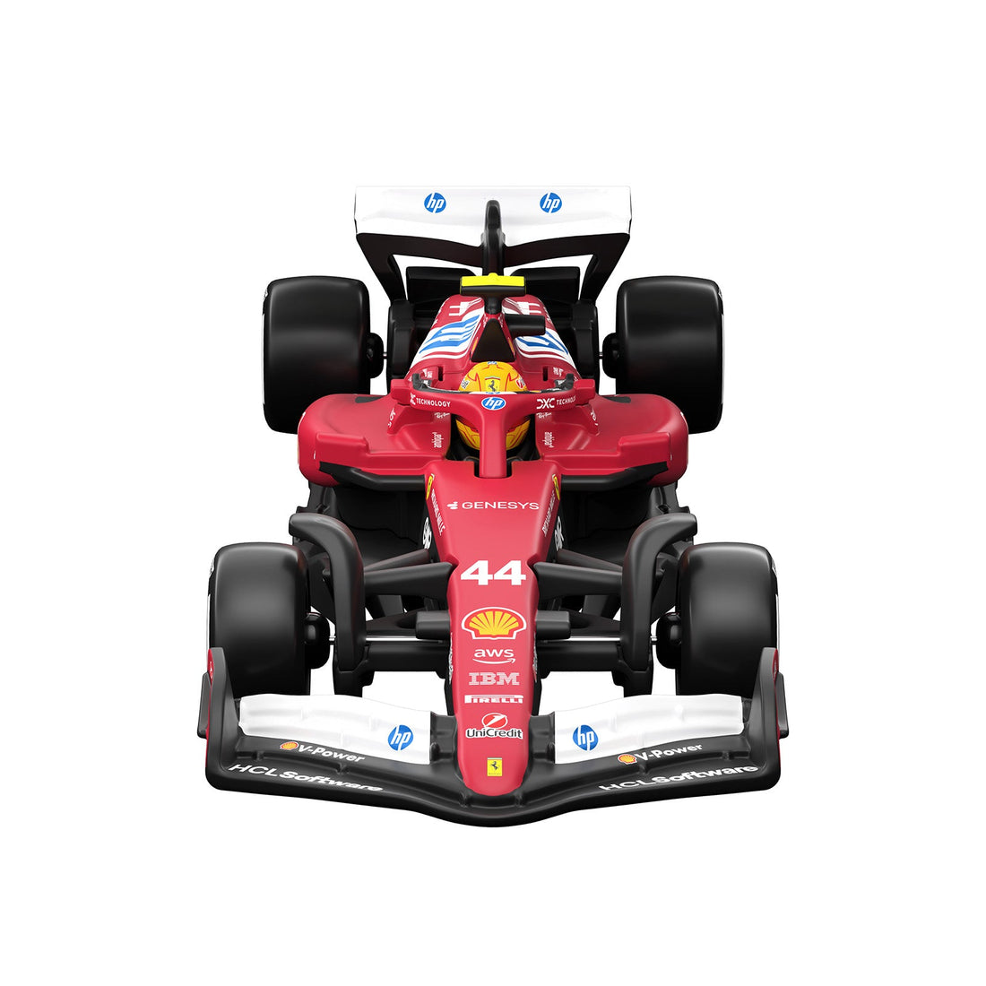 Hot Wheels Premium Collectible Scuderia Ferrari HP Car - Lewis Hamilton