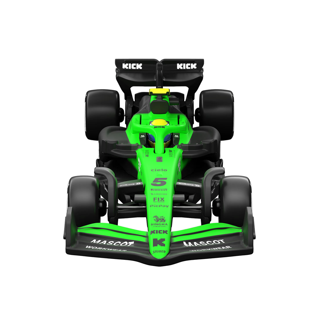 Hot Wheels Formula 1® Collectible Stake F1 Team Kick Sauber Team Car - Gabriel Bortoleto