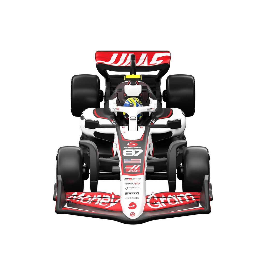 Hot Wheels Premium Collectible MoneyGram Haas F1 Team Car - Oliver Bearman