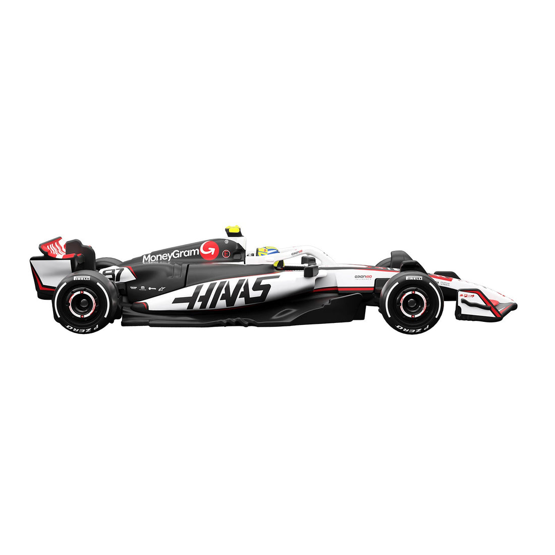 Hot Wheels Premium Collectible MoneyGram Haas F1 Team Car - Oliver Bearman