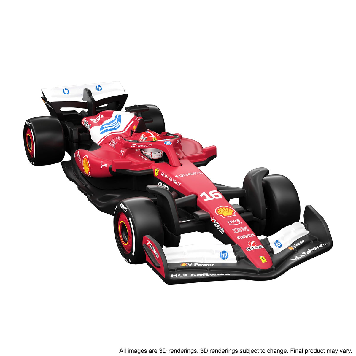 Bundle: Hot Wheels Formula 1 Collectible Team Cars - 5 Cars (Group 6)