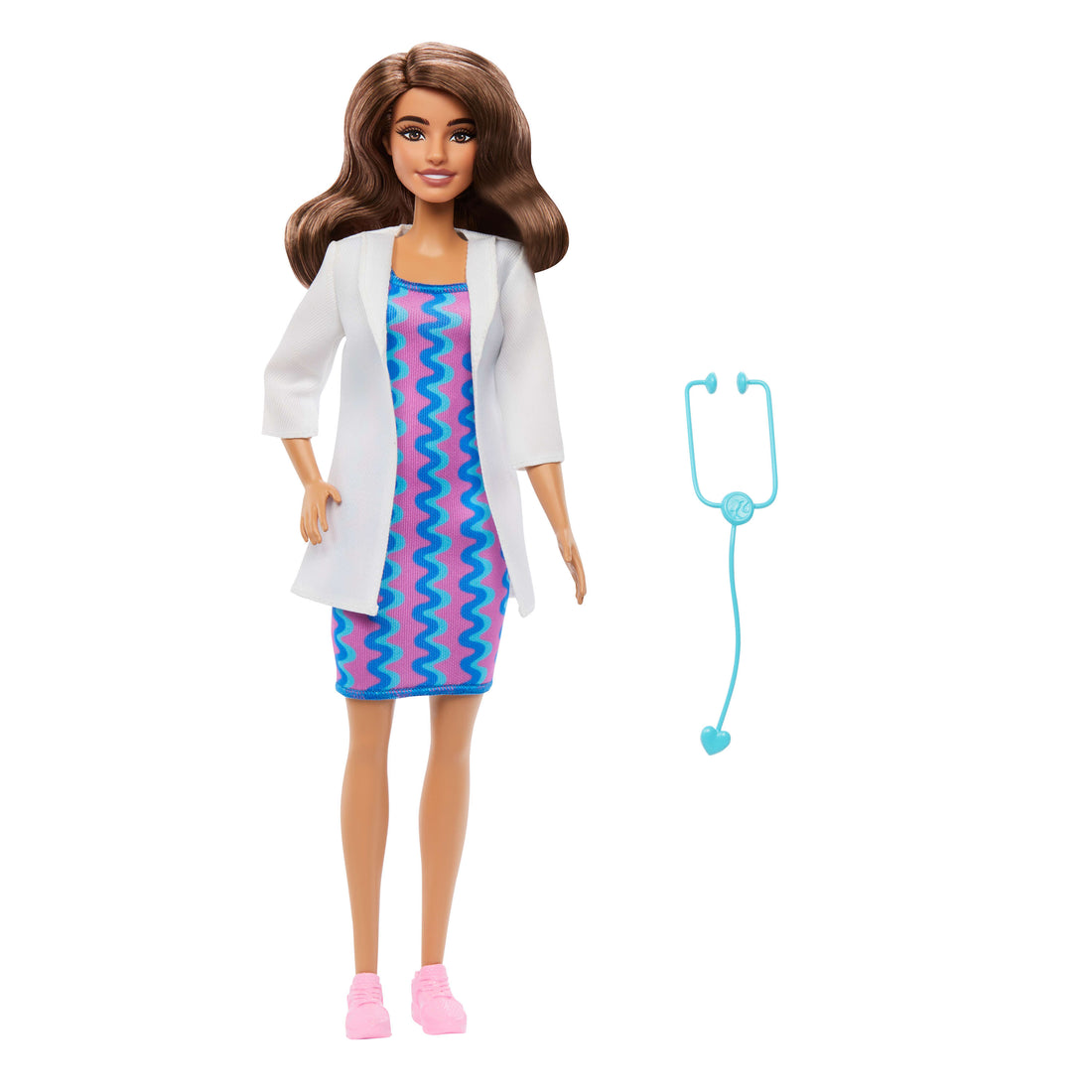 Barbie Careers Doctor Doll & Accessory, Fashion Doll Wearing Removable Look with Stethoscope