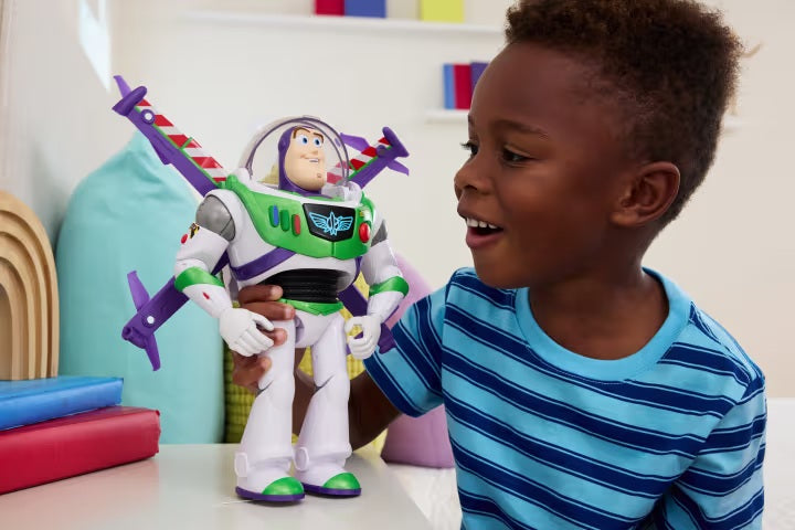 Disney and Pixar Toy Story 12” Flight Mode Hi-Tech Edition Buzz Lightyear