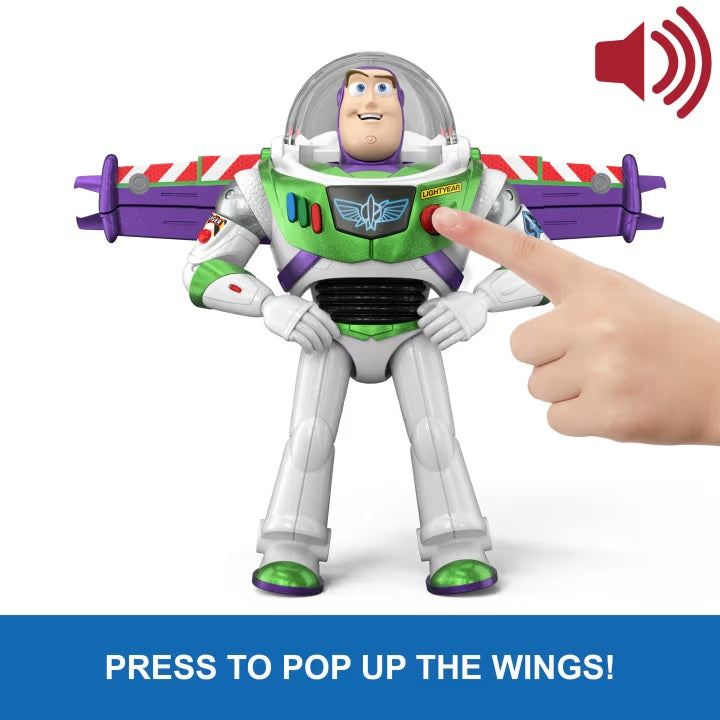 Disney and Pixar Toy Story 12” Flight Mode Hi-Tech Edition Buzz Lightyear