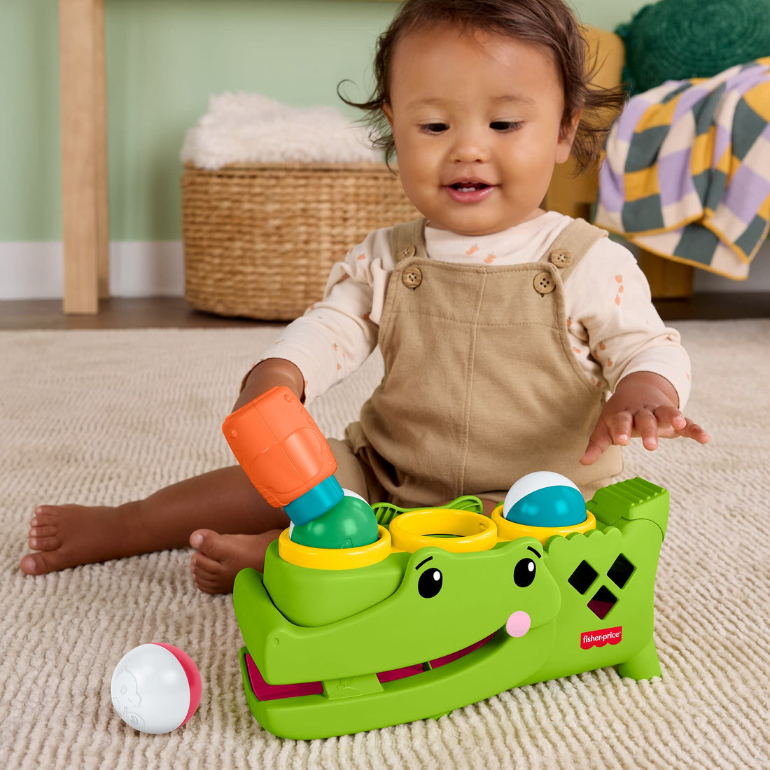 Fisher-Price Sit & Tap Rolligator