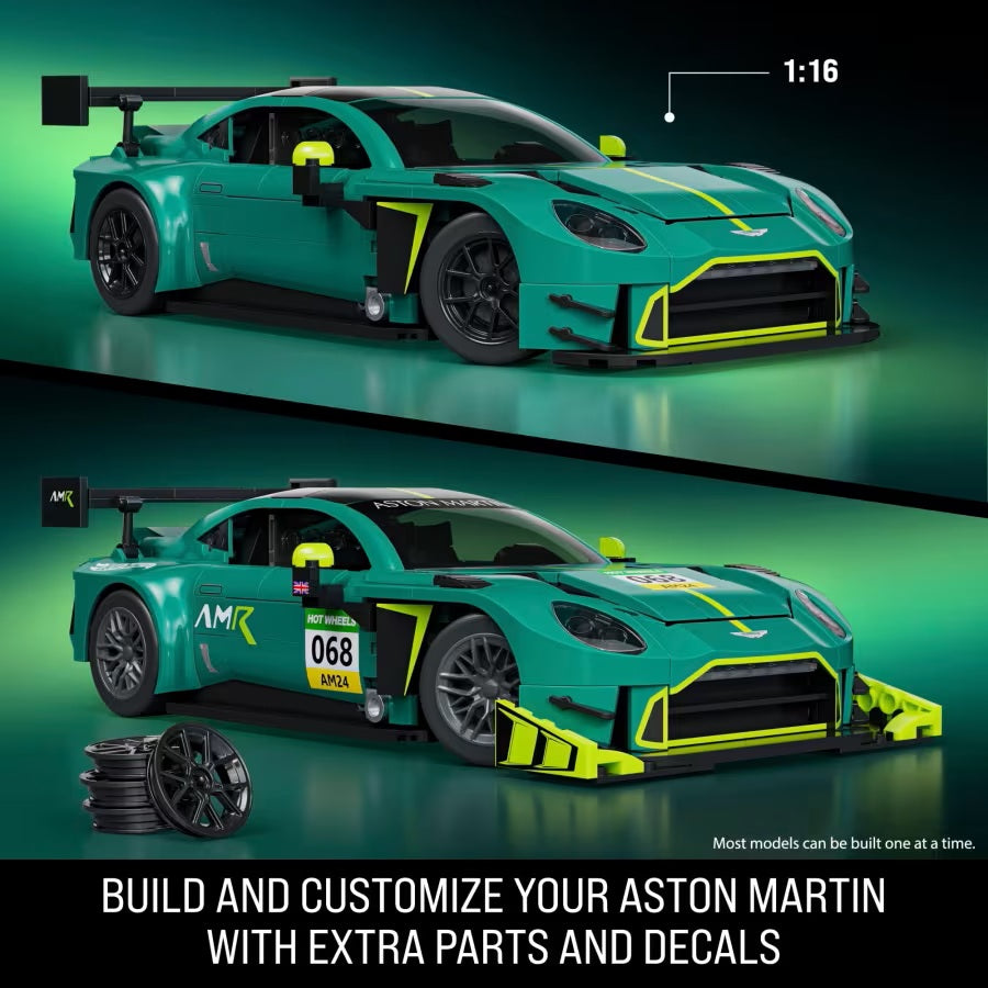 Mattel Brick Shop Hot Wheels ’24 Aston Martin Vantage GT3