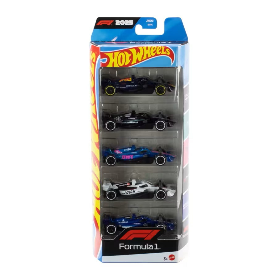 Hot Wheels Formula 1® 5-Pack