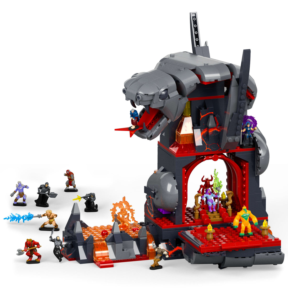 Mattel Brick Shop Masters of the Universe Clash at Snake Mountain