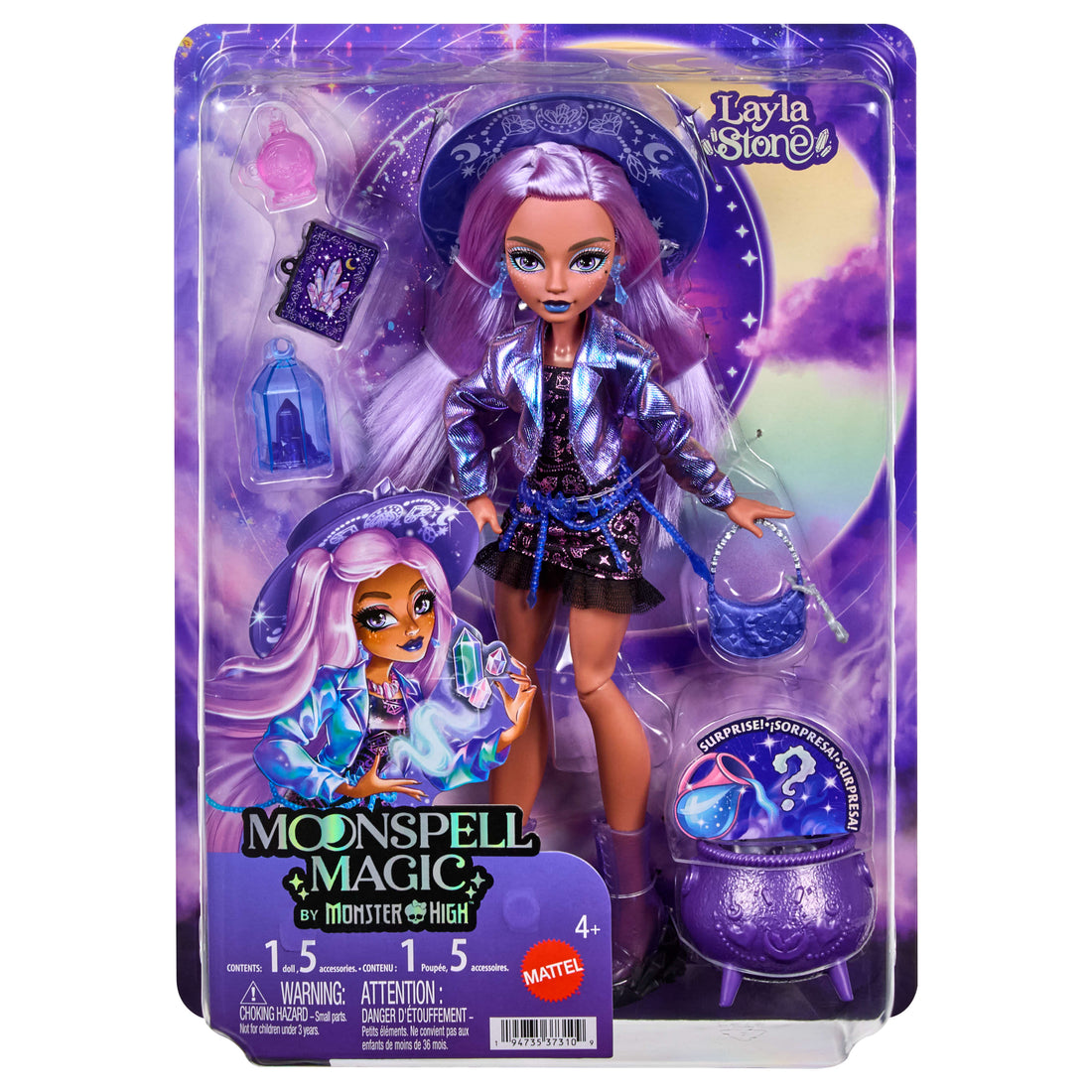 Moonspell Magic By Monster High Layla Stone Doll