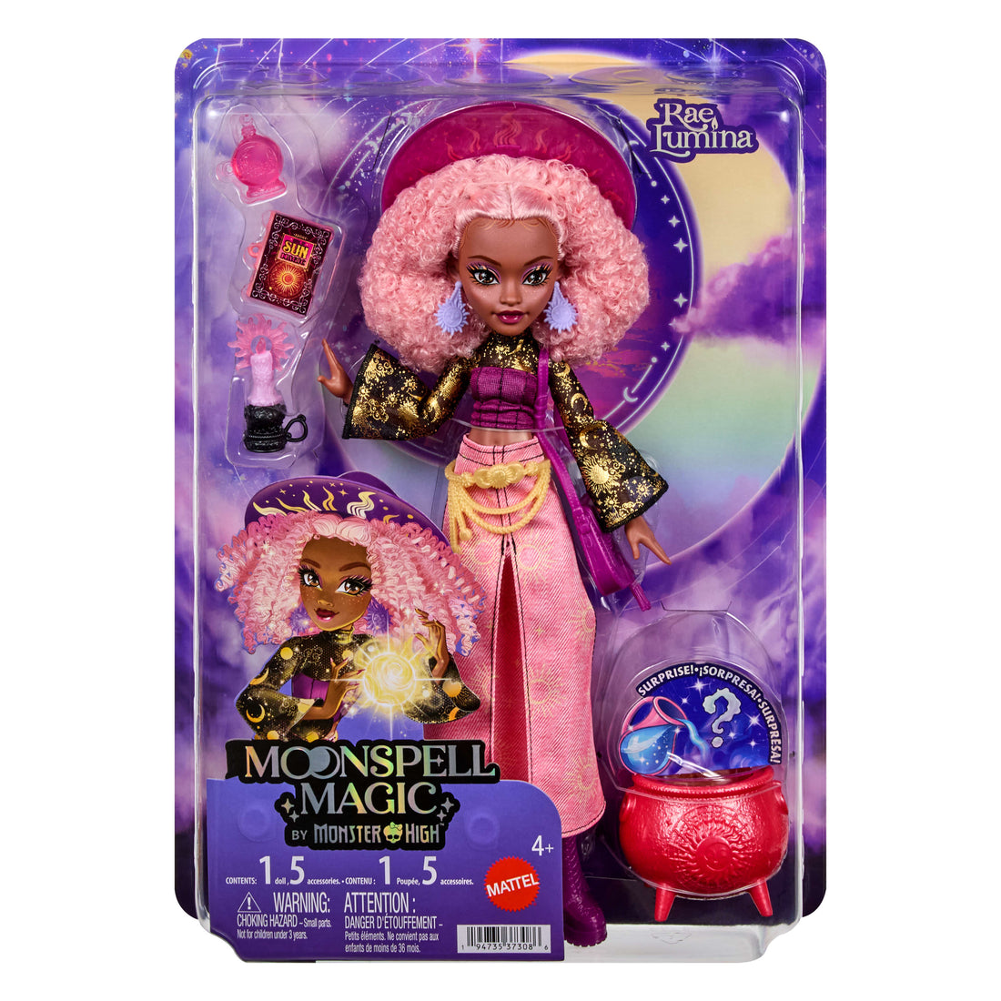 Moonspell Magic By Monster High Rae Lumina Doll